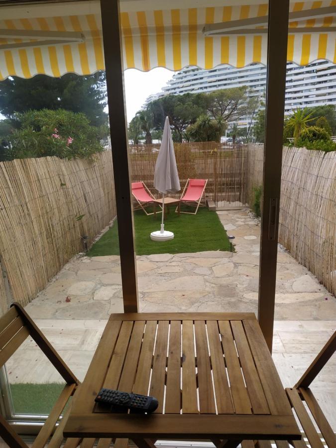 Studio Rez De Jardin Marina Baie Des Anges Villeneuve-Loubet Exteriör bild