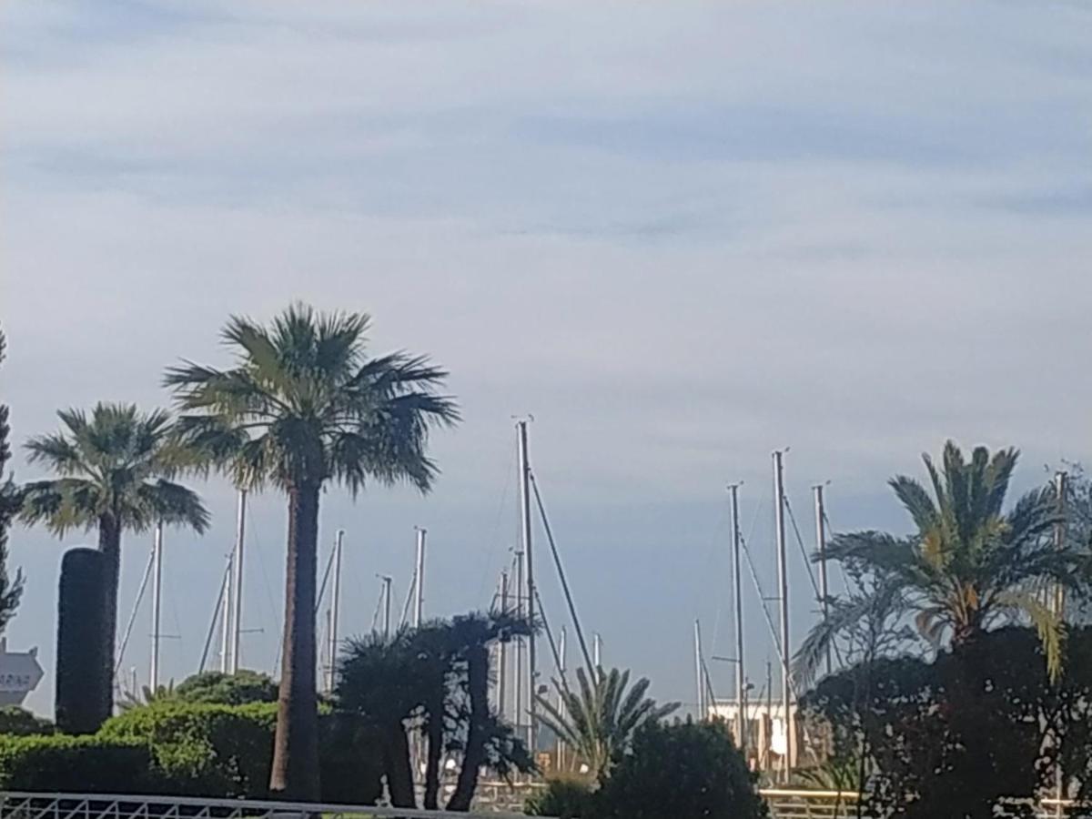 Studio Rez De Jardin Marina Baie Des Anges Villeneuve-Loubet Exteriör bild