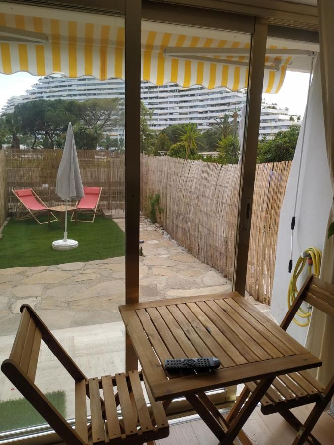 Studio Rez De Jardin Marina Baie Des Anges Villeneuve-Loubet Exteriör bild