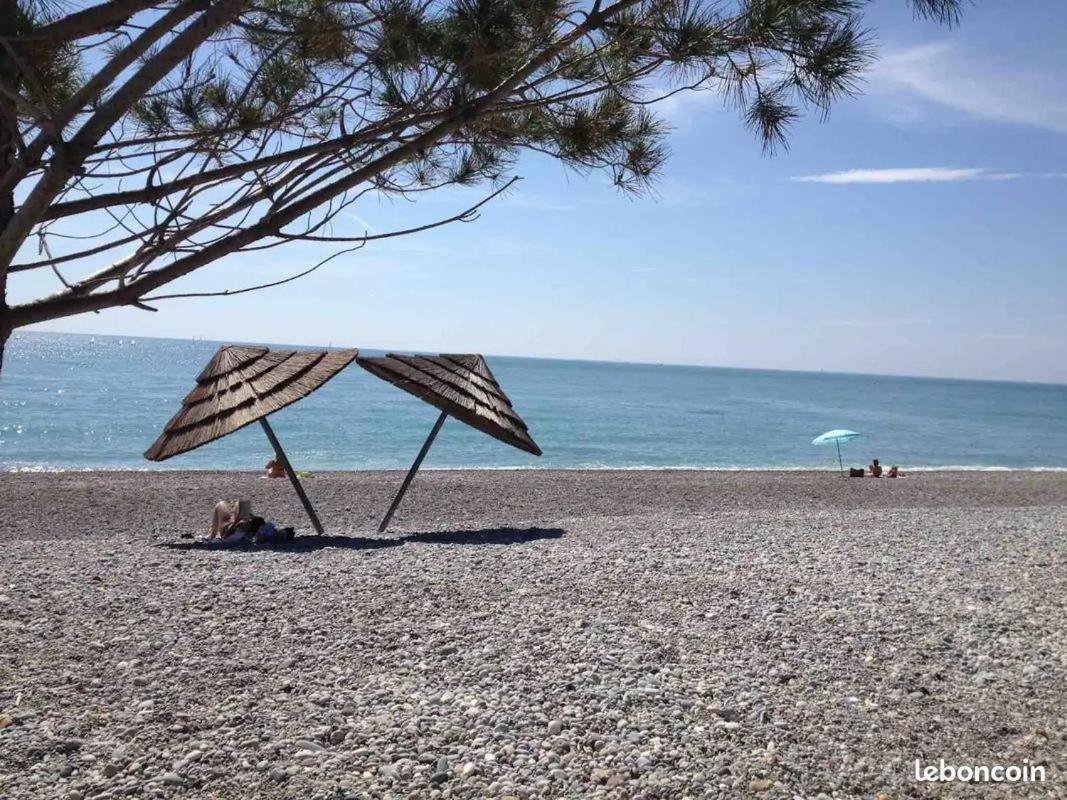 Studio Rez De Jardin Marina Baie Des Anges Villeneuve-Loubet Exteriör bild