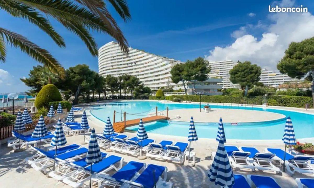 Studio Rez De Jardin Marina Baie Des Anges Villeneuve-Loubet Exteriör bild
